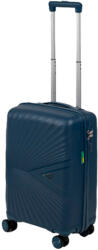 Leziter TraveLux Endure kabinbőrönd keményfedeles levehető kerékkel 55x40x20 cm sötét kék (M7905-BLU20) - homelux