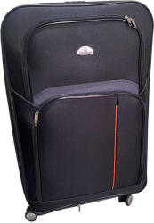 Leziter TraveLux light nagy bőrönd puha 76x50x29 cm fekete (608-BL28) - homelux