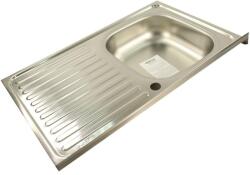 Z-tools Chiuveta Anticalcar, Inox, 0, 6 mm, 50 x 80 cm (ZLN-ZLN0193) Chiuveta