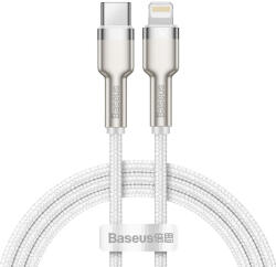 Baseus Кабел за данни Baseus Cafule, Type-C - Lightning, 20W, 1.0m, Бял - 40476 (40476)