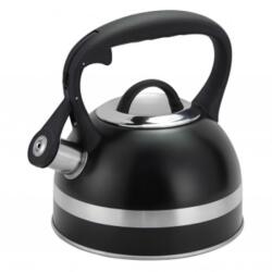 Floria Ceainic Inox cu Fluier, Capacitate 3 l, Negru (ZLN-ZLN1283)