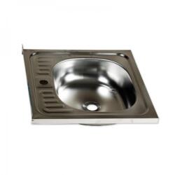 Z-tools Chiuveta din Inox, Cuva Dreapta, 50 x 50 cm (ZLN-ZLN0155)