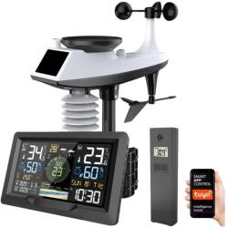 Solight Solight TE91WiFi - Professzionális meteorológiai állomás színes LCD kijelzővel 2xAA Wi-Fi Tuya SL1573 (SL1573)