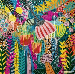 Heye 30037 - Quadrat puzzle - Flowery - Beatiful Futures - 1000 db-os puzzle (30037)