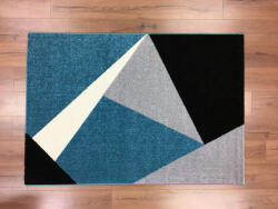  Barcelona 198 kék geometriai mintás szőnyeg 200x280 cm (barcelonablue200280)