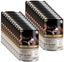 Pet Republic PetRepublic darabok mártással, májjal és zöldségekkel 24x800g