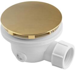 SAPHO POLYSAN Zuhanytálca szifon, 90mm, ABS, matt arany (1711GB) (1711GB)