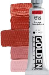 Golden Artist Colors Heavy Body АКРИЛНА боя Cadmium Red Dark 59 ml 1 бр (0001080-2)