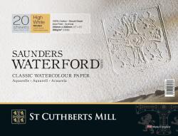 St Cuthberts Mill Saunders Waterford Rough Скицник 20 31 x 23 cm 300 g High White (T46630051011C)