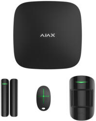 Ajax Systems StarterKit kezdőcsomag - Ajax HUB riasztóközpont szett - fekete eszközökkel (STARTERKIT-BLACK)
