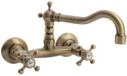 SAPHO REITANO ANTEA fali mosdócsaptelep, bronz (3366) (3366) - szaniteresklimacenter