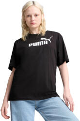 PUMA Póló Puma Ess No. 1 Logo Relaxed Tee, Fekete, Nők S fekete