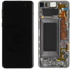 Samsung GH82-18841A Gyári Samsung Galaxy S10 OLED kijelző érintővel Fekete kerettel, előlap, akkumulátorral (GH82-18841A)