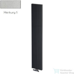Radeco BORA 1800/25 1800x610 design radiátor, MERKURY 1 (metál ezüst) színben (Radeco_BORA_1800_25_MERKURY1)