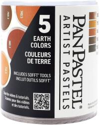 PanPastel Set Extra Dark Earth Colors Комплект сухи пастели 5 бр (<![CDATA[8030058-0]]>)