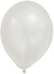 Procos Metallic pasztell fehér lufi - 8 db-os szett (90339)