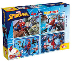 Lisciani Maxi Floor Puzzle 4x48pcs Marvel Spiderman 100385 LISCIANI Puzzle