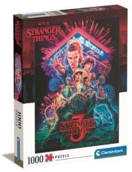 Clementoni Puzzle 1000 piese Stranger things. Netflix Puzzle