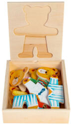 Smily Play Puzzle Jigsaw din lemn Teddy Bear