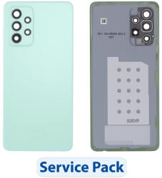 Samsung A52s 5G A528B GH82-26858F ServicePack hátlap zöld