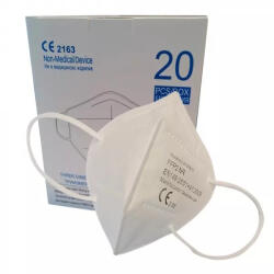 Bultex 99 Ltd LG-DFM-01 FFP2 szelep nélküli porálarc, 20db/doboz (Pi-BTX-05400146)
