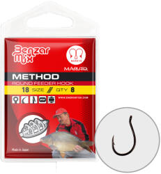 EnergoTeam Maruto 4626 8 Benzár Round Feeder Horog 8db/cs (43453-008) - jadabo