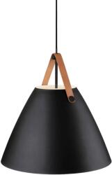 Nordlux Fekete fém függőlámpa Szíj 48 cm (NL-84353003)