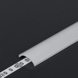 TOPMET D1" opál LED profil fedél Topmet (SL C9060038)