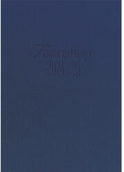 Realsystem Tanítói zsebkönyv A5, műbőr 145mmx205mm, fehér lapokkal kék 2026/2027 Realsystem - delfinbuvar