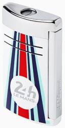 S.T. Dupont Le Mans MaxiJet szúrólánggal égő szivaröngyújtó - Limitált kiadás fehér és króm (020088)