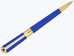 S.T. Dupont Liberté Blue lakkozott kék színű Ballpoint toll - Arany bevonatú (465222G)