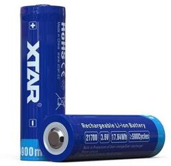 XTAR 21700 3.6V 3.7V 4900mAh védett / protected PCB Li-ion ipari cella akku/akkumulátor (XTAR217004900)