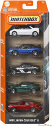 Mattel - Kisautók MBX Japan Cruisers II 5 db-os szett (JBX24)