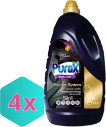 Purox folyékony mosószer Black&Dark 4L KARTON - 4 db (K4260418935646)