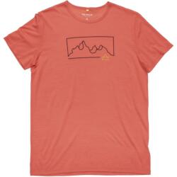 DEVOLD Active Outline Tee Man cayenne - póló M