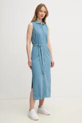 Lacoste ruha midi, testhezálló - kék 34