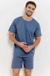 Taro Pijamale scurte pentru bărbați Nick albastru, 5XL