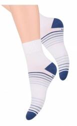 Steven Sosete sport cu model S026-092 (Culoare: Alb, Marime: 35-37) (20201)