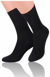 Steven Sosete bumbac unisex, fara compresie, culoare negru - Steven S018-N (Culoare: Negru, Marime: 43-46) (24401)