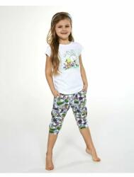 Cornette Pijama fete 1-8 ani, 100% bumbac, Cornette G487-084 (Culoare: Alb, Marime: 98-104) (NX-4600)