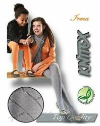 Knittex Ciorapi colorati cu model pentru fetite, 100den - Knittex Irma (Culoare: Alb, Marime: 128-134) (14967)
