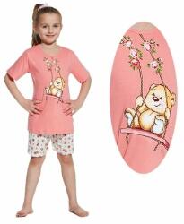 Cornette Pijama fete 1-8 ani, 100% bumbac, Cornette G787-047 (Culoare: Roz, Marime: 110-116) (NX-4710)