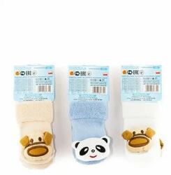 YO Club Sosete flausate cu jucarie atasata pentru baieti SKFTOYS B (Culoare: Multicolor, Marime: S) (10228)