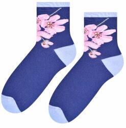 Steven Sosete dama cu model floral - Steven S099-601D jeans (Culoare: Albastru, Marime: 38-40) (26841)