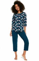 Cornette Pijama dama, 100% bumbac, Cornette W147-247 (Culoare: Granat, Marime: M) (27181)