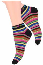 Steven Sosete scurte dama, colectia folk - Steven S116-005 multicolor (Culoare: Multicolor, Marime: 38-40) (18272)