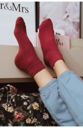 Steven Sosete bumbac dama, fara compresie - Steven S062-007 bordo (Marime: 38-40, Culoare: Burgundy) (29707)