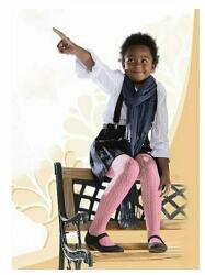 Knittex Ciorapi fetite Lidka (Culoare: Roz, Marime: 104-110)