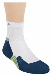 Steven Sosete sport barbati, flausate pe talpa - Steven S100-01 alb-jeans (Culoare: Alb, Marime: 44-46) (10859)