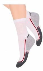 Steven Sosete sport cu model S026-091 (Culoare: Alb, Marime: 35-37) (18147)